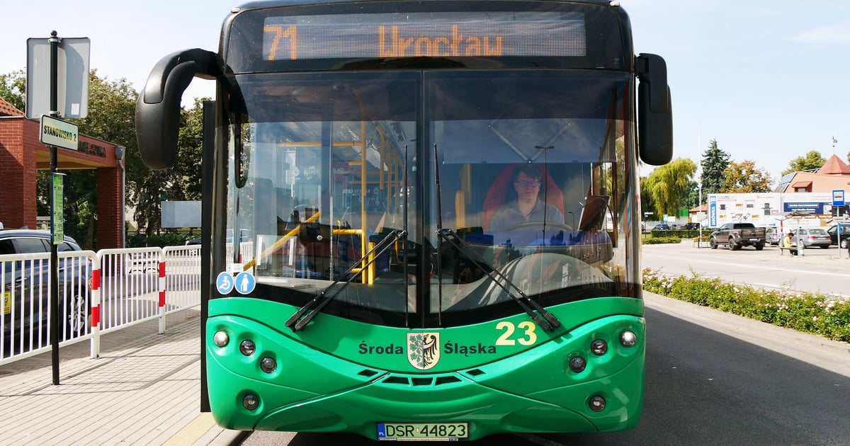 Nowe połączenie autobusowe Środa Śląska - Wrocław. Rozkład jazdy linii 71