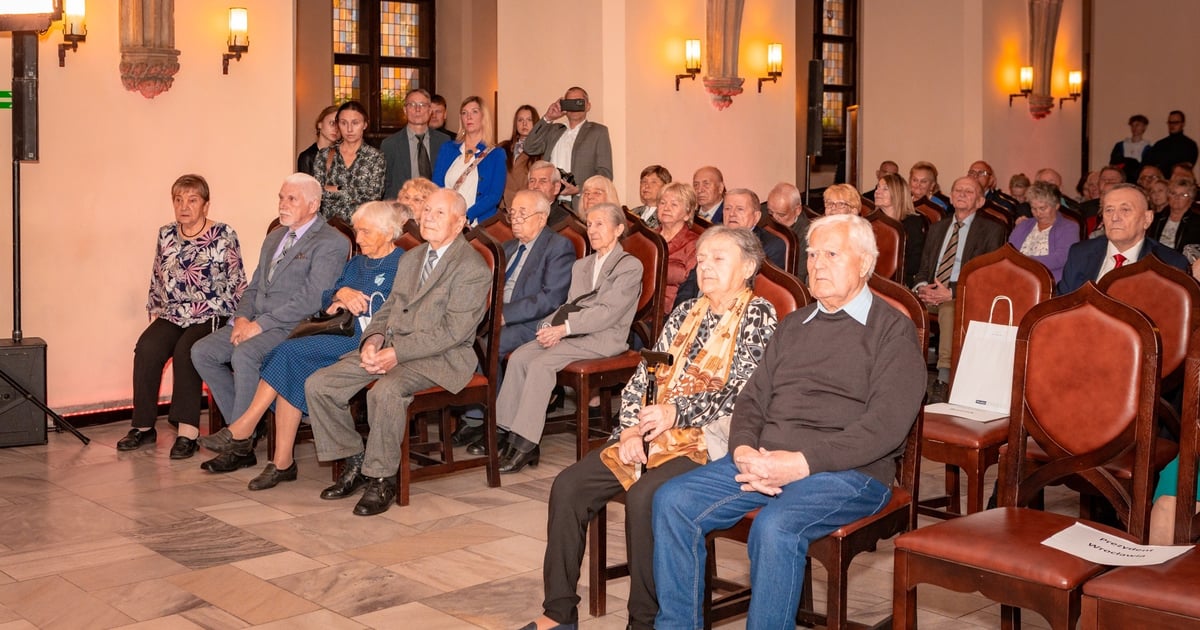 Przeżyli ze sobą przeszło pół wieku. Wzruszająca uroczystość w ratuszu