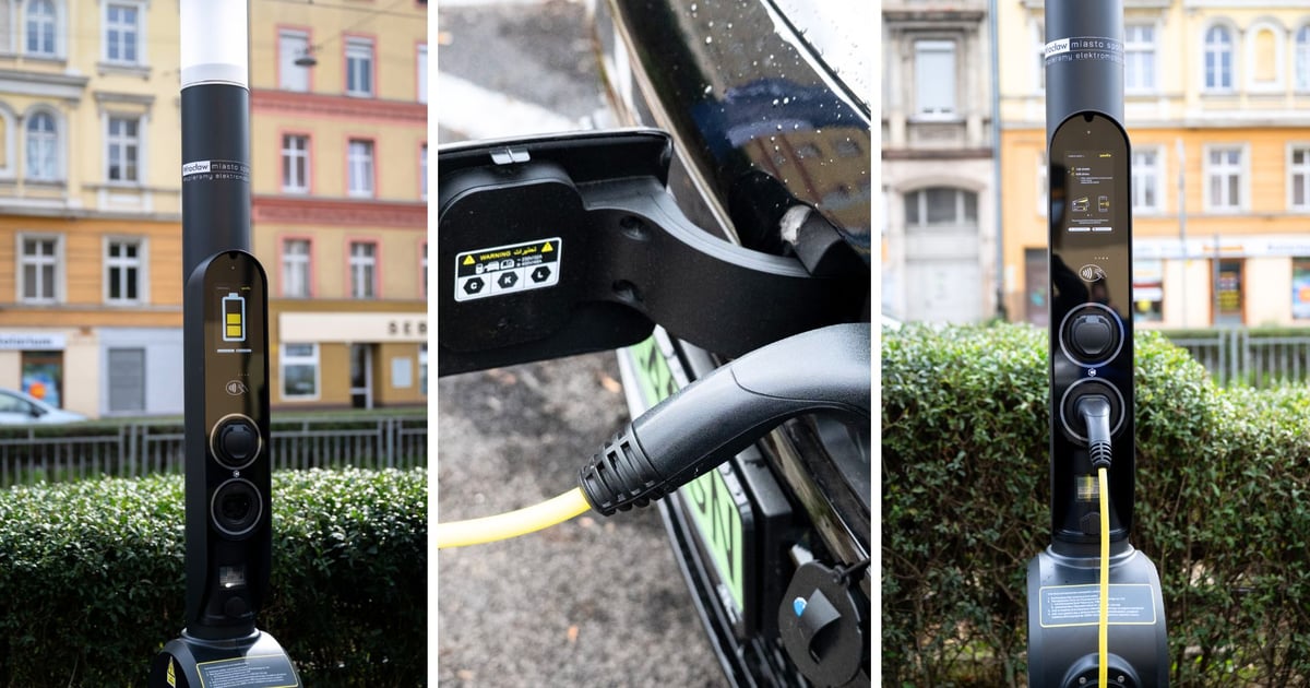 Nowe stacje ładowania pojazdów elektrycznych we Wrocławiu. Jakie ceny?