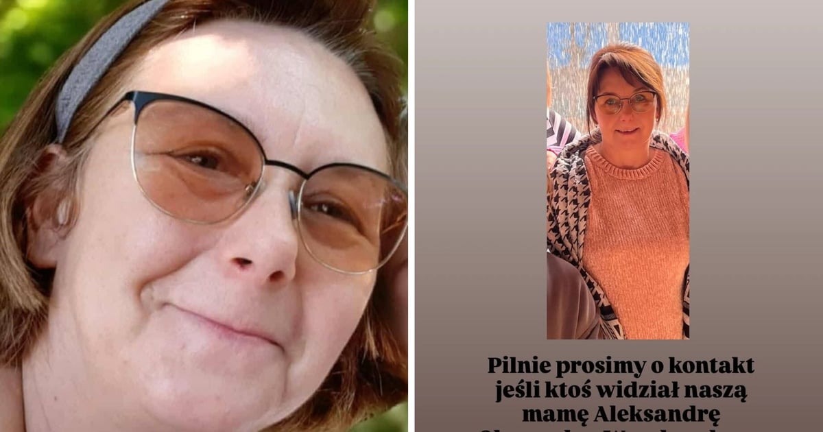 Zaginęła pani Aleksandra z Wrocławia. Policja i rodzina proszą o pomoc w poszukiwaniach