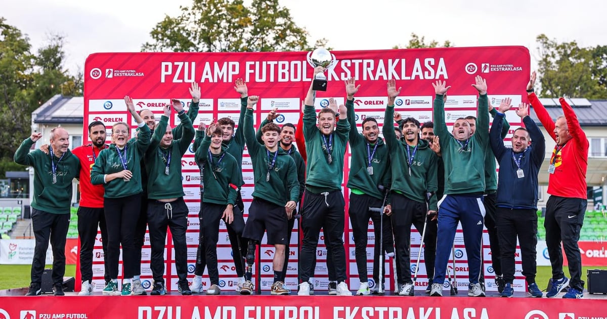 Ampfutboliści Śląska Wrocław wicemistrzami Polski. Historyczny sukces!