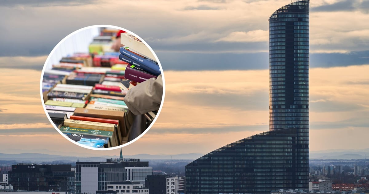 Charytatywny kiermasz książek w Sky Tower w piątek 10 października