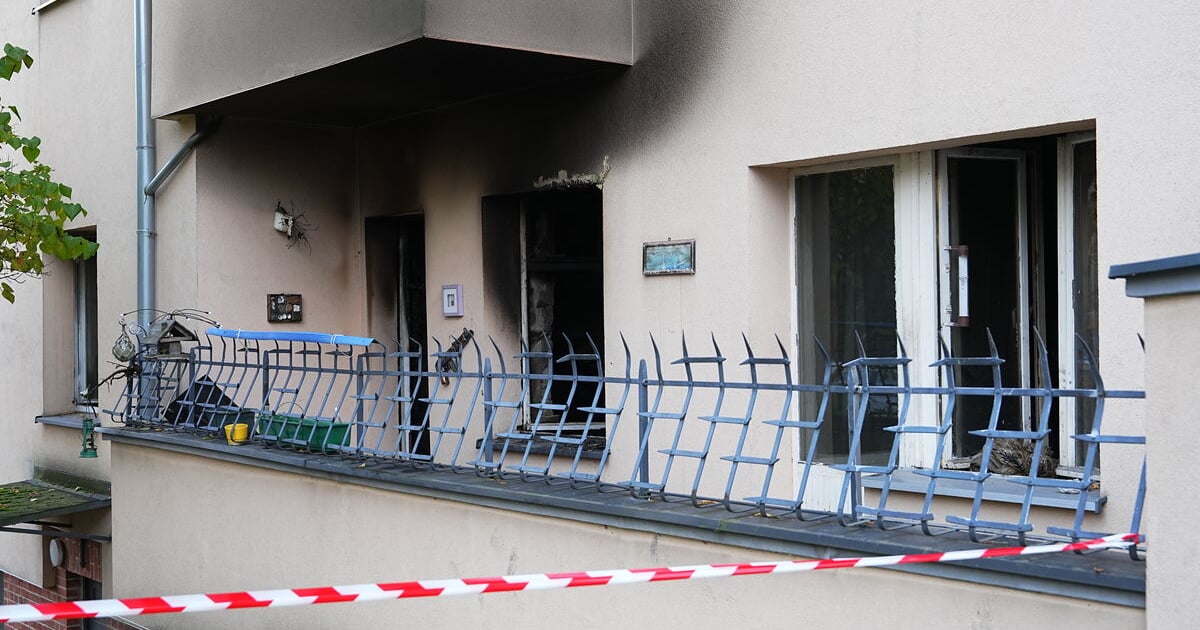 Pożar mieszkania przy Hallera. Ewakuowano 30 osób