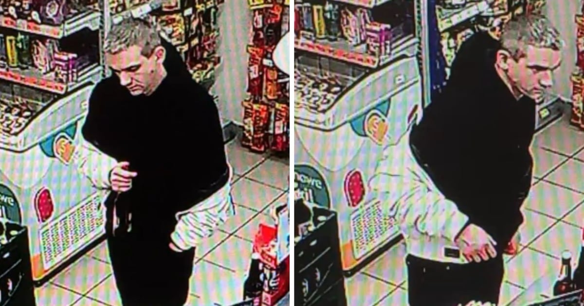 Policja szuka mężczyzny, który może mieć związek z przestępstwem