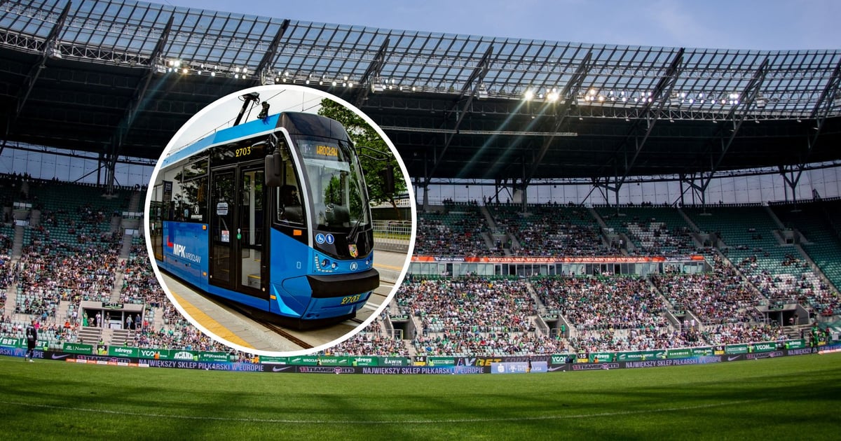 W niedzielę mecz Śląska z Polonią Bytom. Będą dodatkowe tramwaje