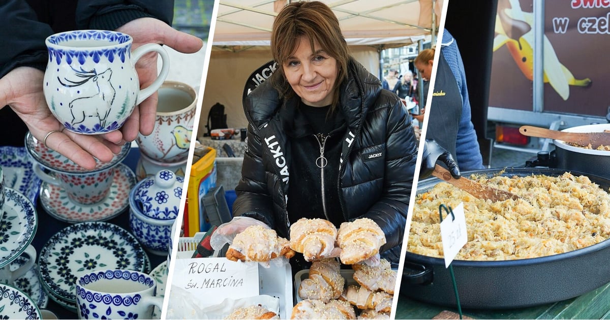 Gęsina, rogale i grzańce. Sobota na Jarmarku św. Marcina!
