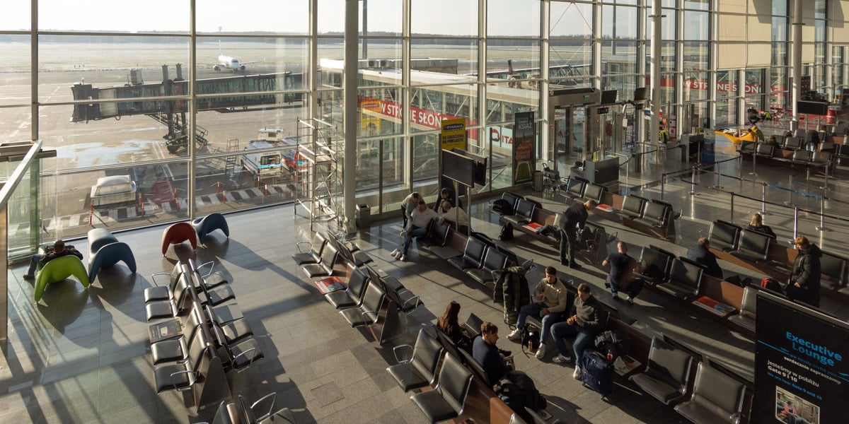 Wzrost liczby pasażerów o 4,6 proc. na wrocławskim lotnisku