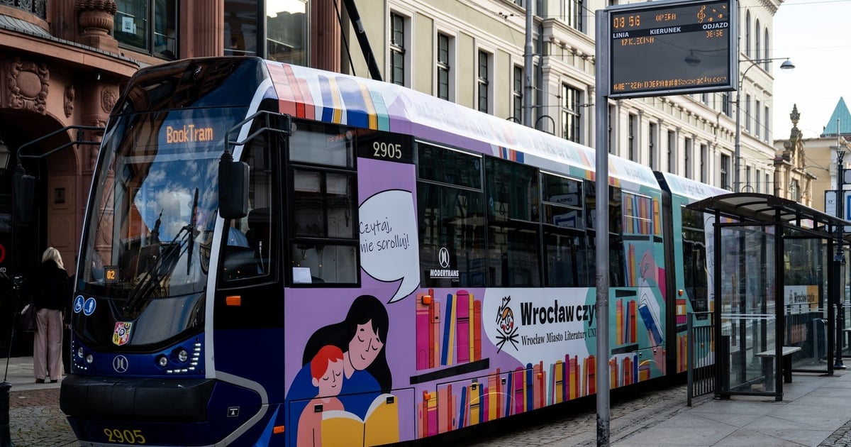 W sobotę wsiądźcie do specjalnego tramwaju BookTram i otrzymajcie książki! Akcja „Wrocław czyta”