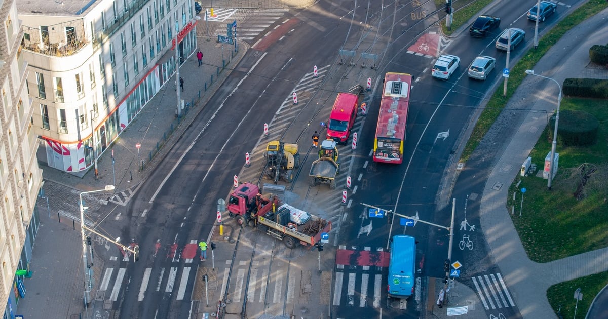 22 listopada: Ruszyła budowa węzła Drobnera - Dubois [ZDJĘCIA]