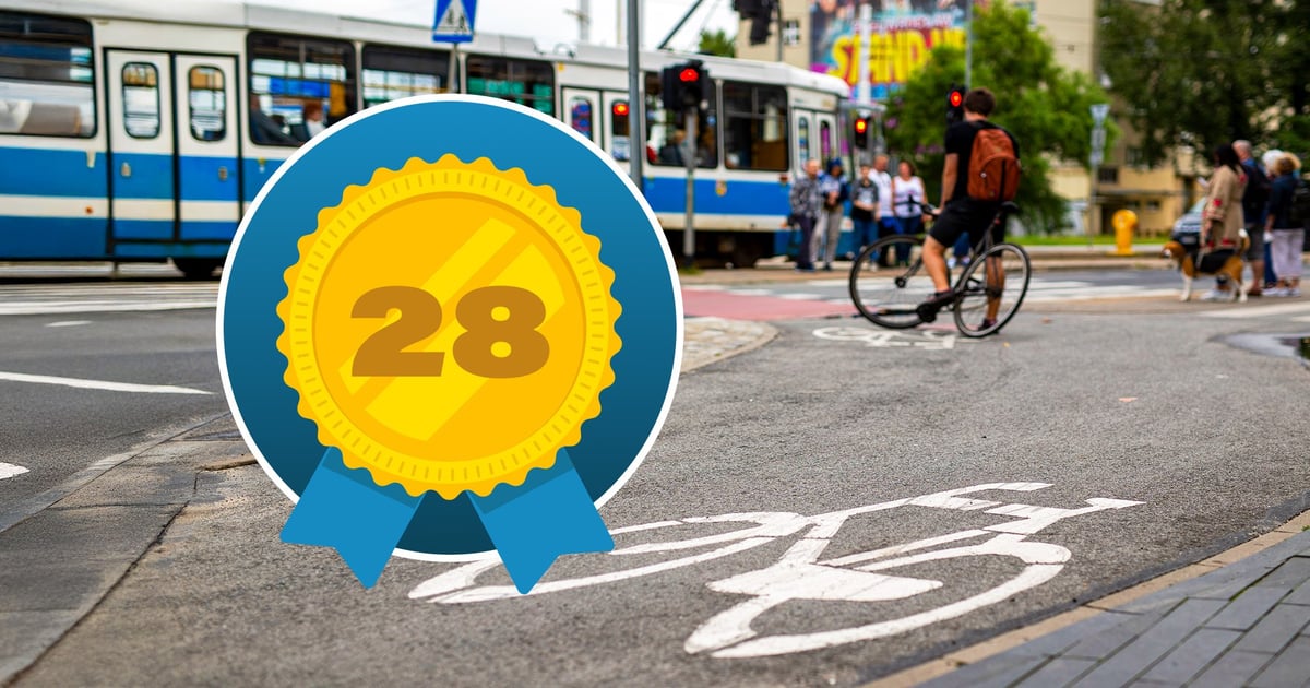 Wrocław w 30 najbardziej przyjaznych rowerzystom miast świata