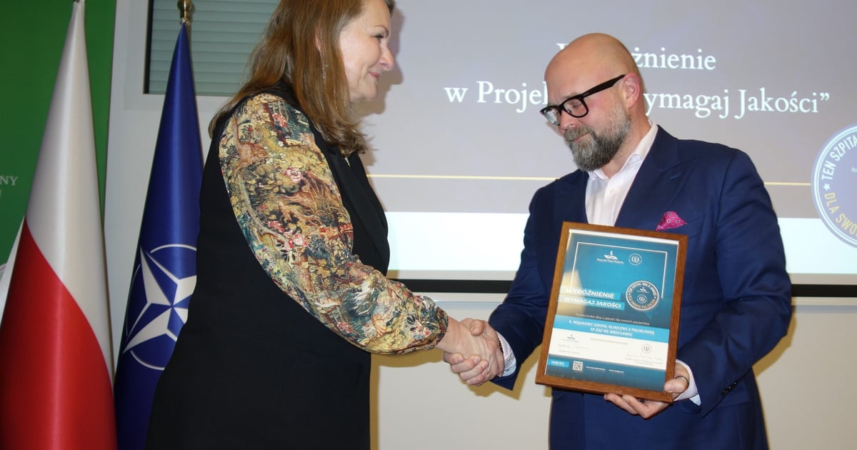 Szpital wojskowy uzyskal certyfikat jakości w opiece nad pacjentami