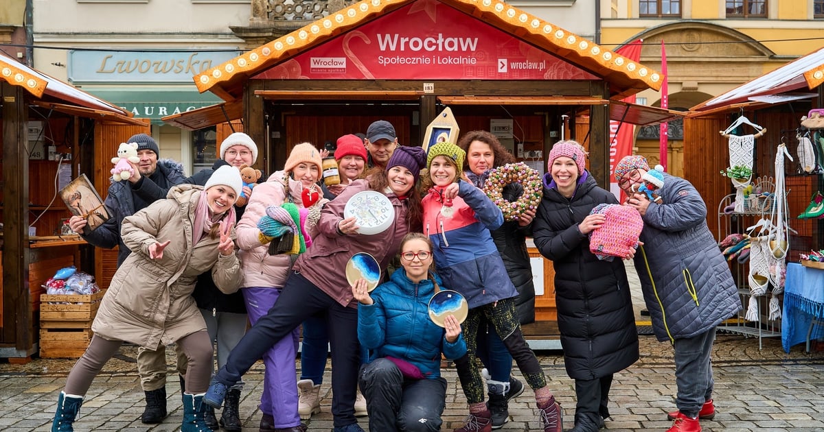 Unikatowe rękodzieło na Jarmarku Bożonarodzeniowym we Wrocławiu