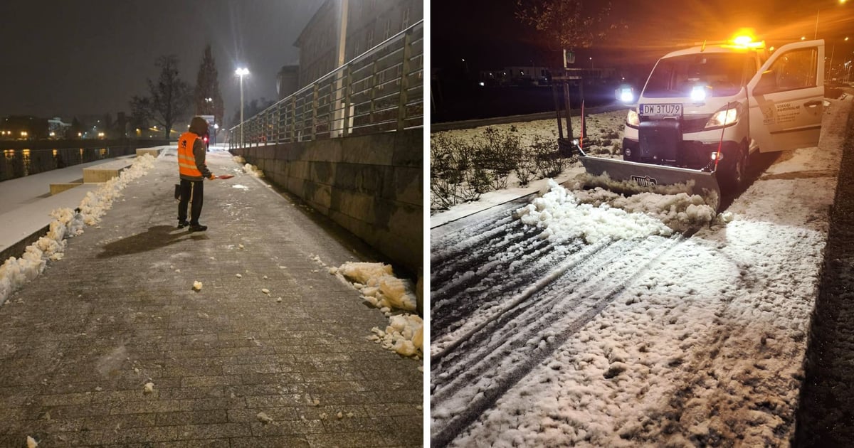 Uwaga, będzie bardzo ślisko! Nowe ostrzeżenie IMGW [27-28.11]