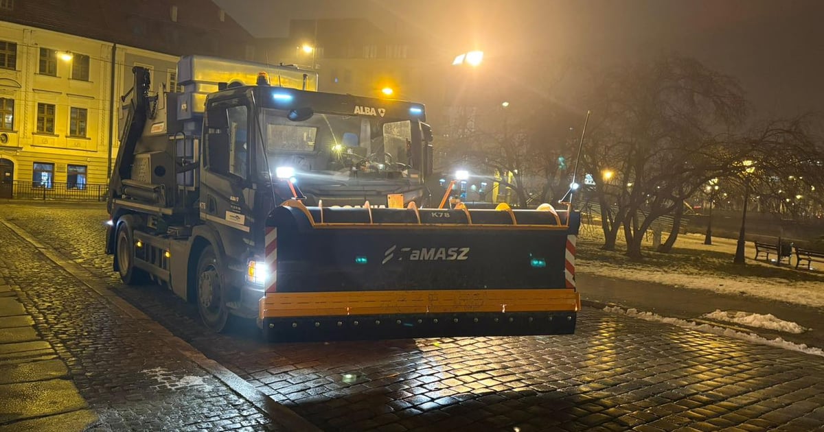 „Akcja Zima” we Wrocławiu. Apel o ostrożność [ZDJĘCIA]