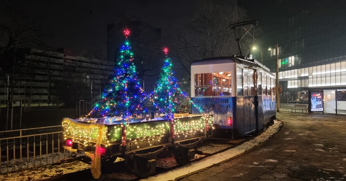 Tramwajowe Mikołajki w zajezdni Popowice przy Legnickiej w sobotę