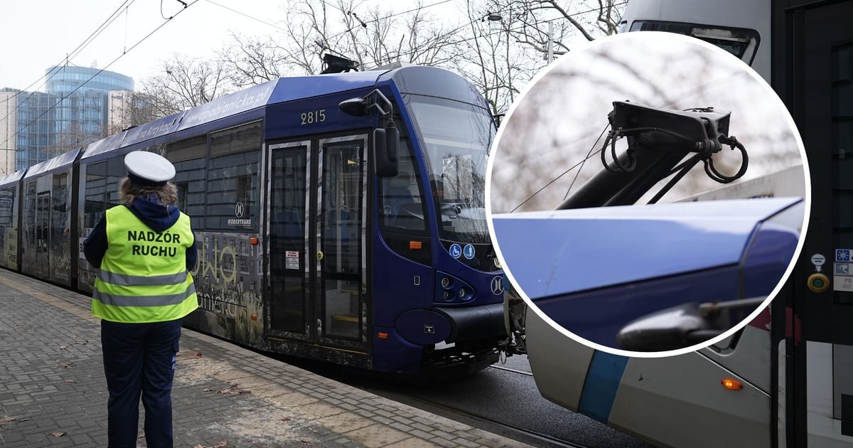 Tramwaj uszkodził pantograf. Linia nr 20 jedzie objazdem