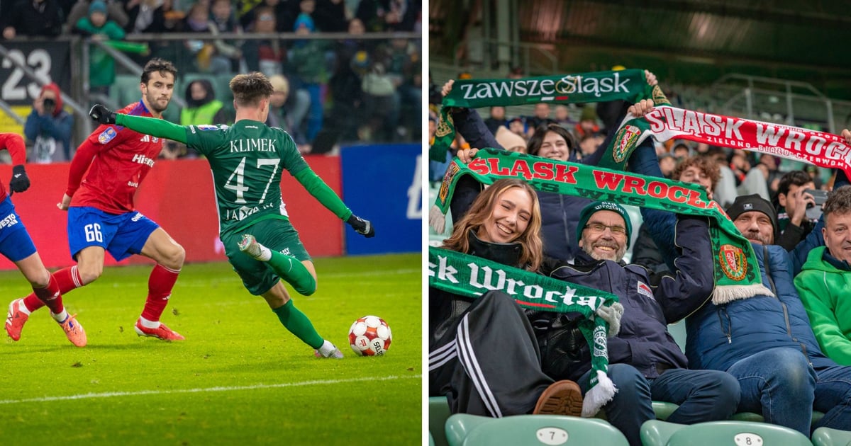 Śląsk przegrał z Rakowem Częstochowa w 1/8 Pucharu Polski [ZDJĘCIA]