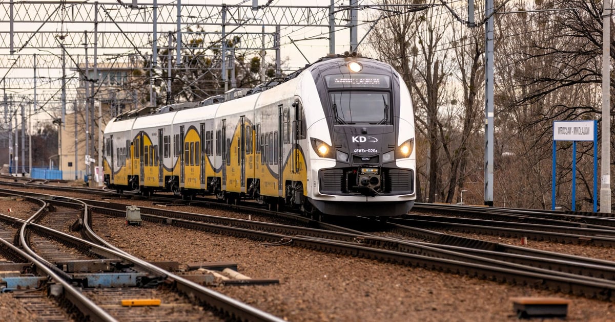 Z Wrocławia do Oławy nowym Elfem - zmiana kolejowego rozkładu jazdy