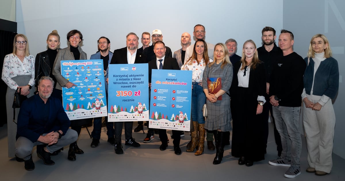 Zyskaj choćby 3150 zł rocznie z programem Nasz Wrocław!