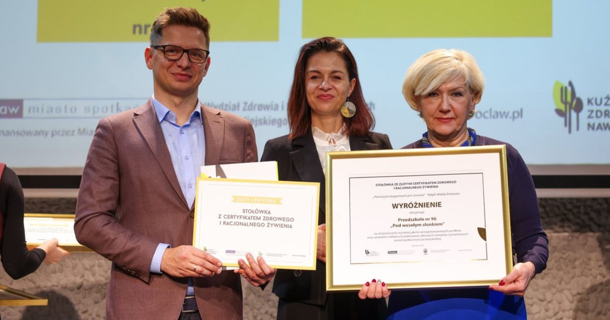 Zdrowie żywienie i ruch dzieci. Te żłobki, przedszkola i szkoły zostały wyróżnione