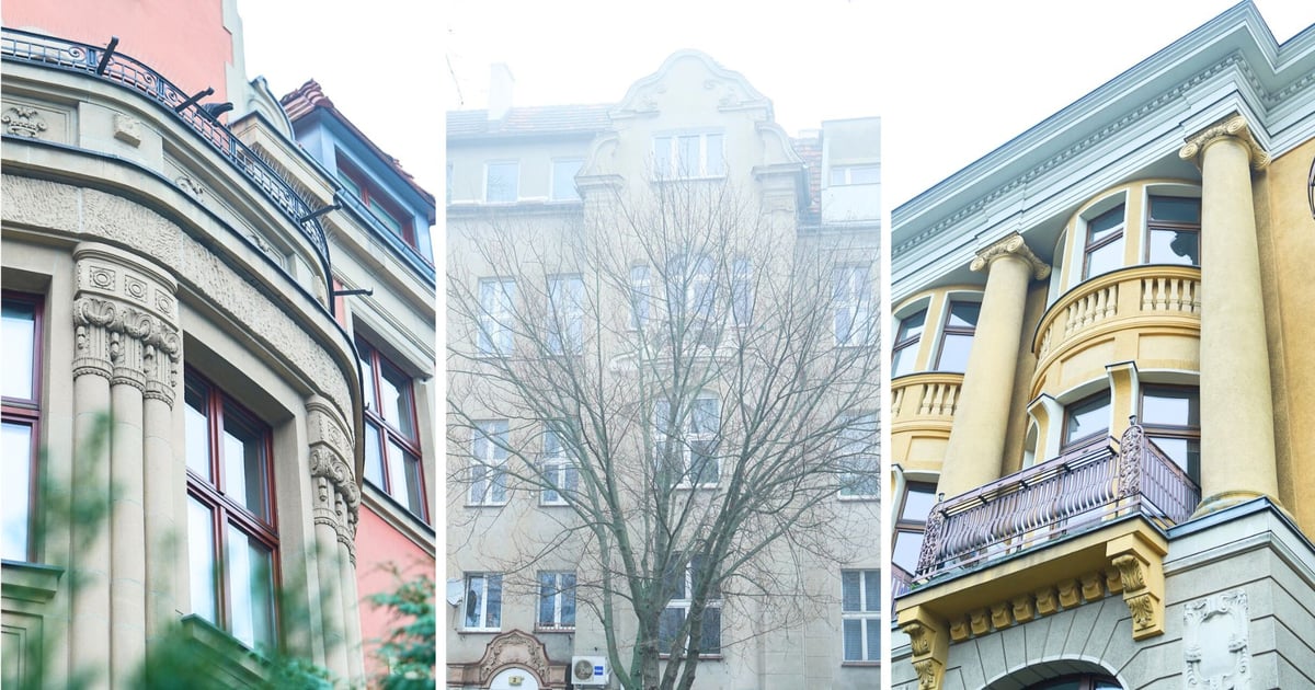 Zabytki Powstańców Śląskich: kamienice przy gwiaździstym placu