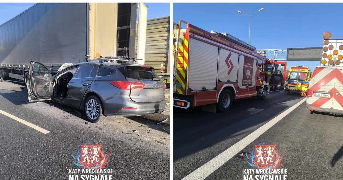 Zablokowana autostrada A4 po wypadku. Zator ma 10 km [AKTUALIZACJA]