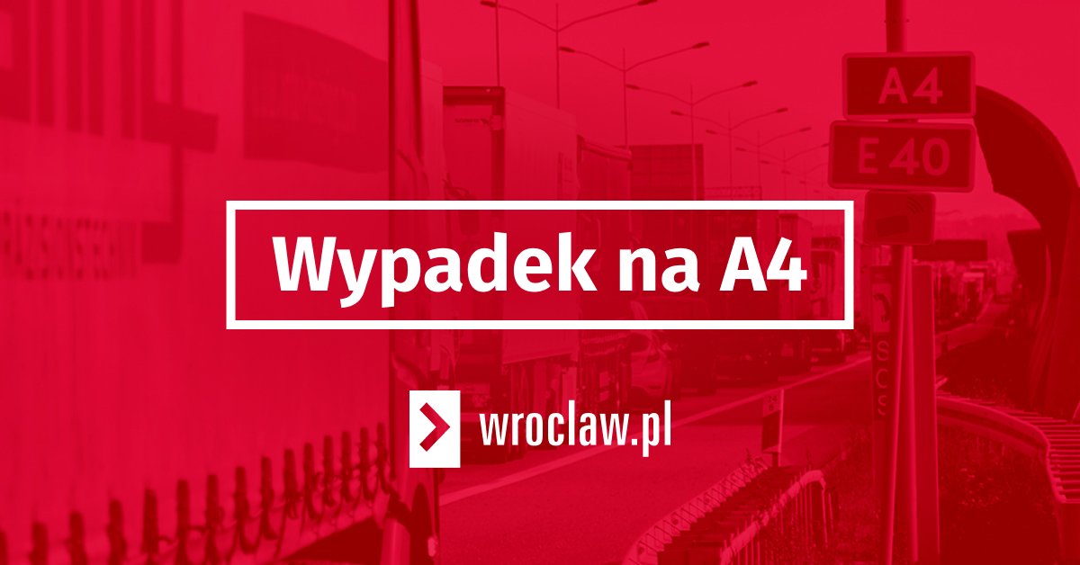 Pożar busa na autostradzie A4 pod Wrocławiem. Korki i objazdy