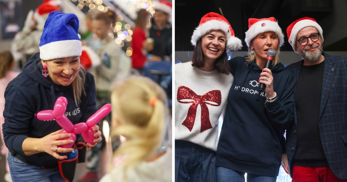 Magia świąt w Hydropolis. Paczki Dobrych Relacji wręczone wrocławskim rodzinom