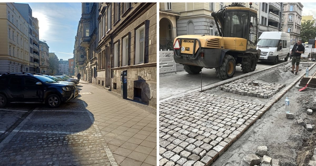 Równo i z szacunkiem dla historii – efekty remontu chodników na Przedmieściu Oławskim