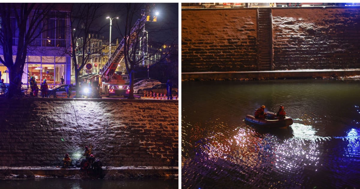 Samochód wpadł do Odry. Kierowca zdołał się uratować. Trwa akcja służb