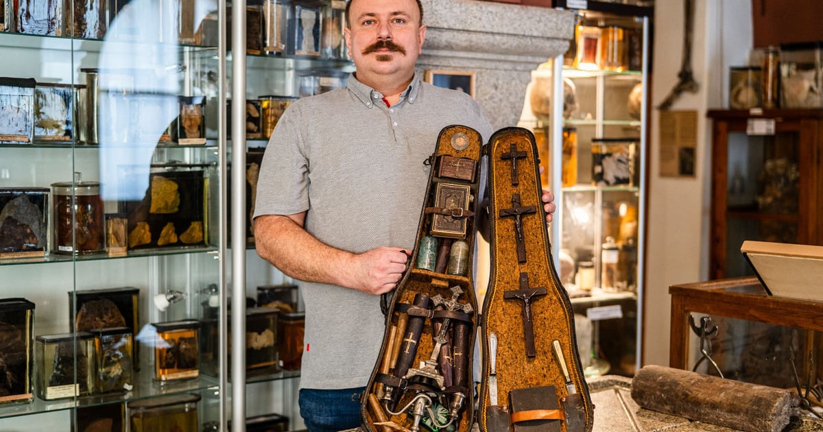 Muzeum Medycyny Sądowej: Zobacz zestaw do walki z wampirami