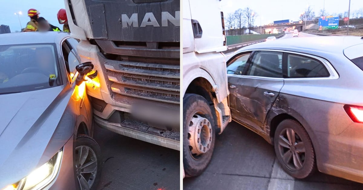 Duży korek na A4 na węźle Bielany Wrocławskie. Utrudnienia w kierunku Wrocławia