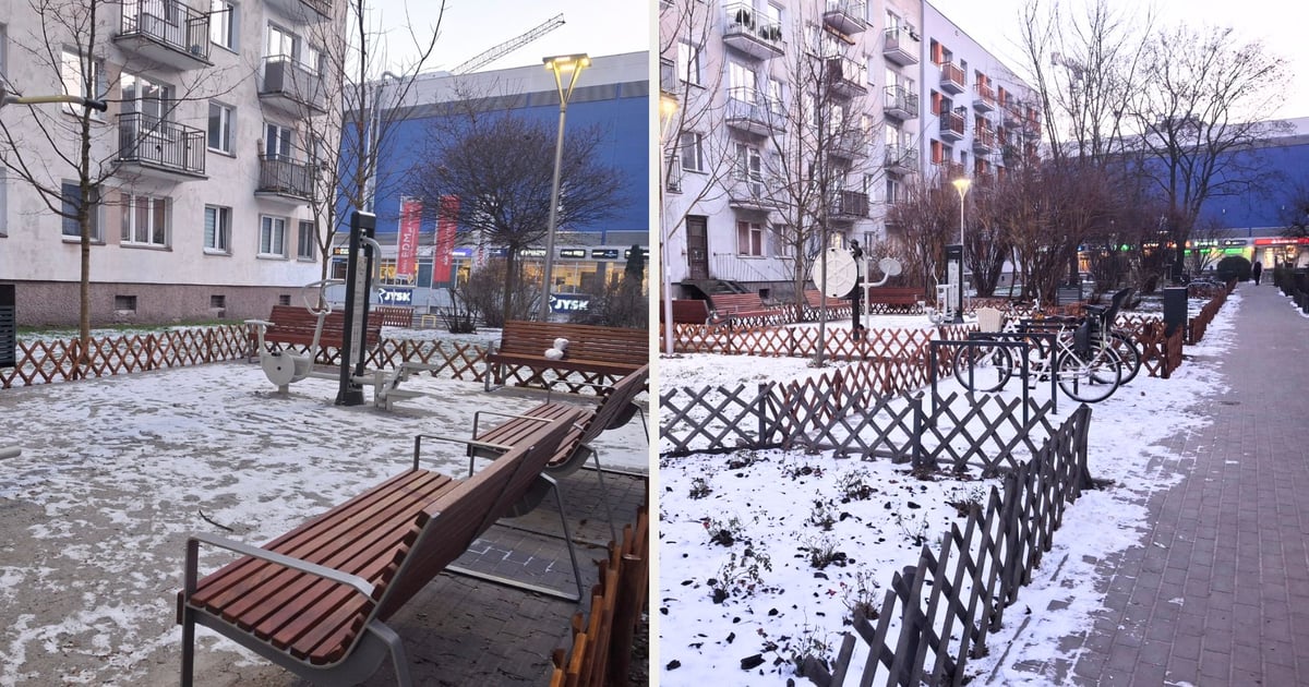 Nowości na podwórku na Szczepinie. Strefy odpoczynku, rekreacji i zieleń