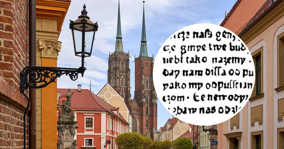 Pierwsze słowa wydrukowane po polsku. Ukazały się drukiem w czeskim Wrocławiu