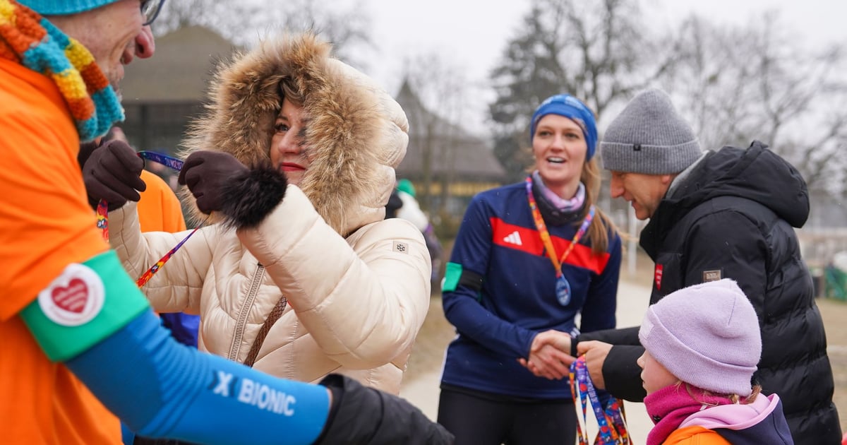 Pobiegli dla WOŚP już w sobotę. Fotorelacja z biegu na Partynicach