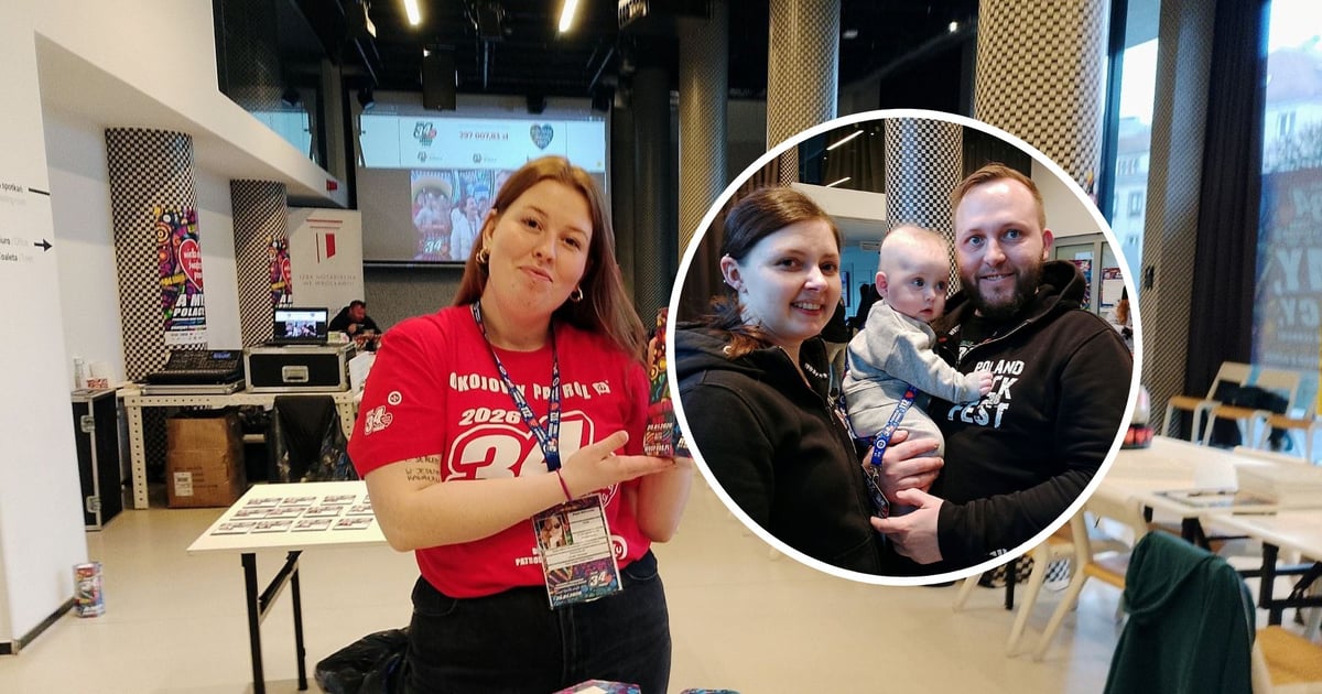 Byliśmy w sztabie WOŚP w Barbarze. Najmłodszy wolontariusz ma 4,5 miesiąca