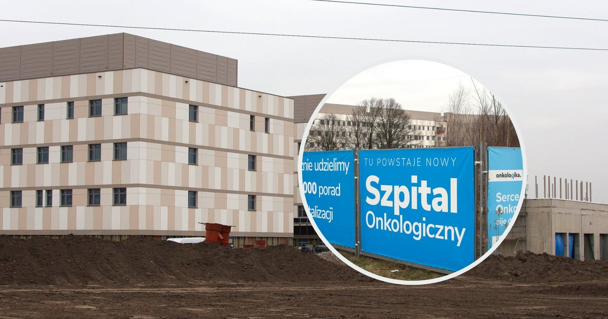 Wybudowali już połowę nowoczesnego szpitala onkologicznego
