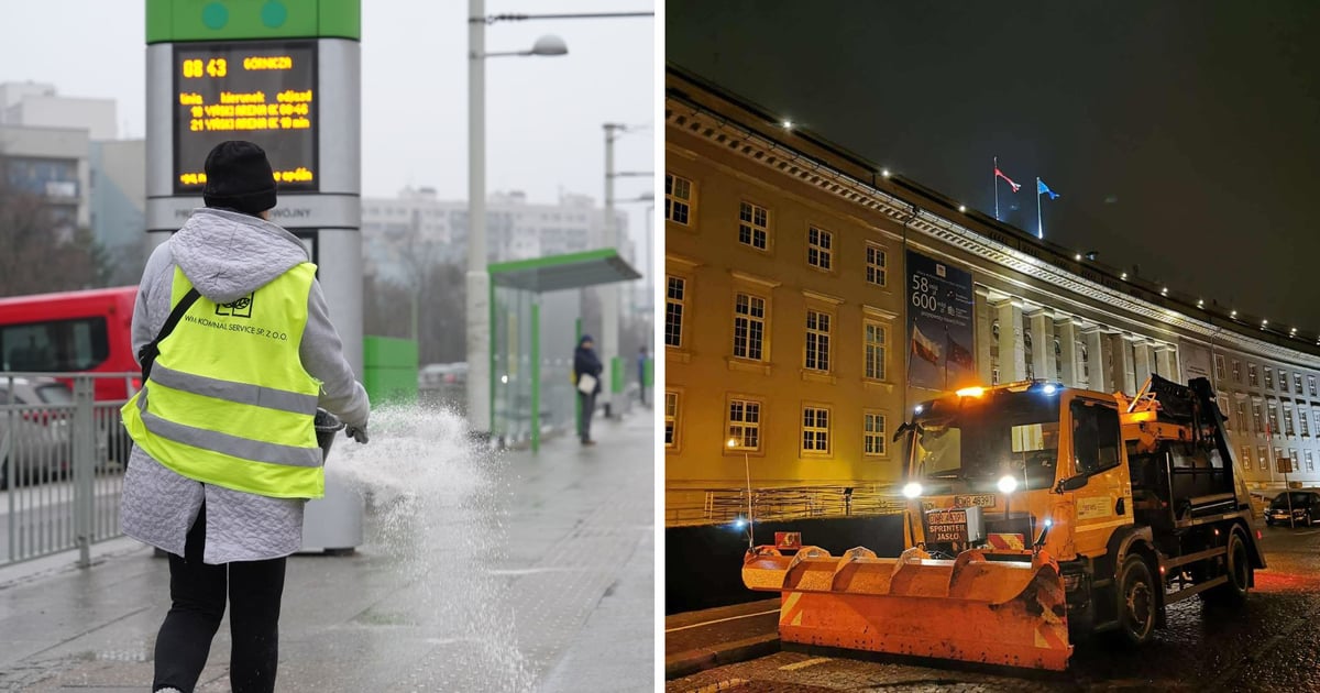 Uwaga, gołoledź na wrocławskich drogach i chodnikach. Bieżące informacje [RAPORT]