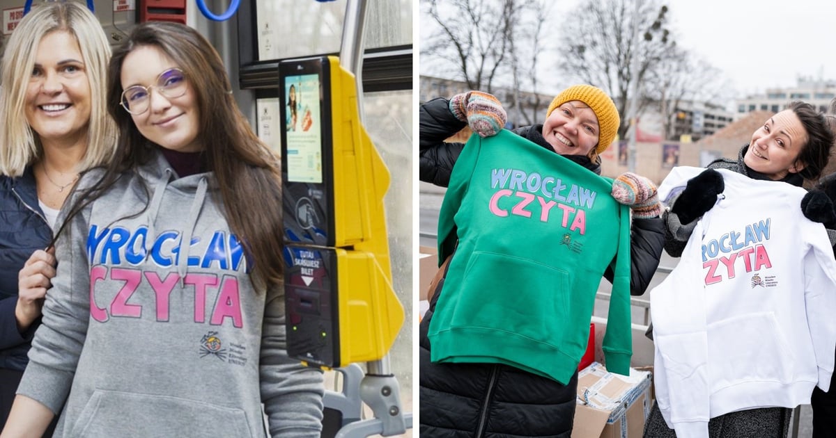 Czytacie książki? To znacie już tę akcję. A teraz wygracie bluzę „Wrocław czyta” [KONKURS]