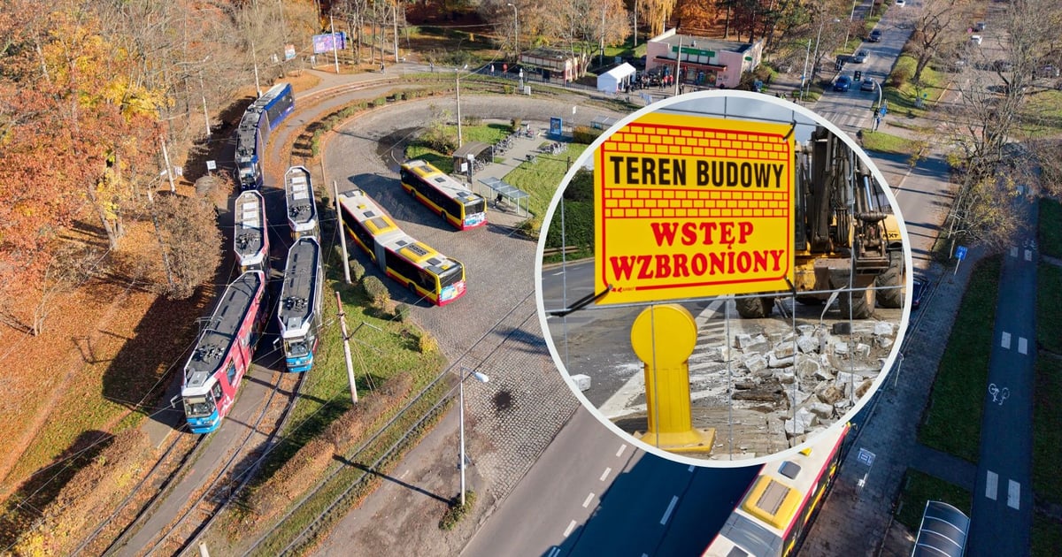 Kompletnie przebudują pętlę "Sępolno". Duże utrudnienia