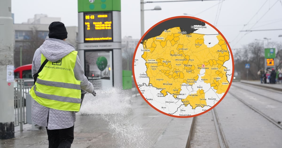 Uwaga, będzie ślisko! Marznące opady i gołoledź