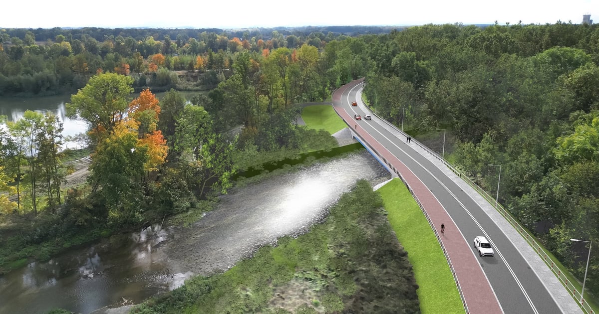 Nowy most w podwrocławskiej gminie. Zastąpi tymczasową przeprawę