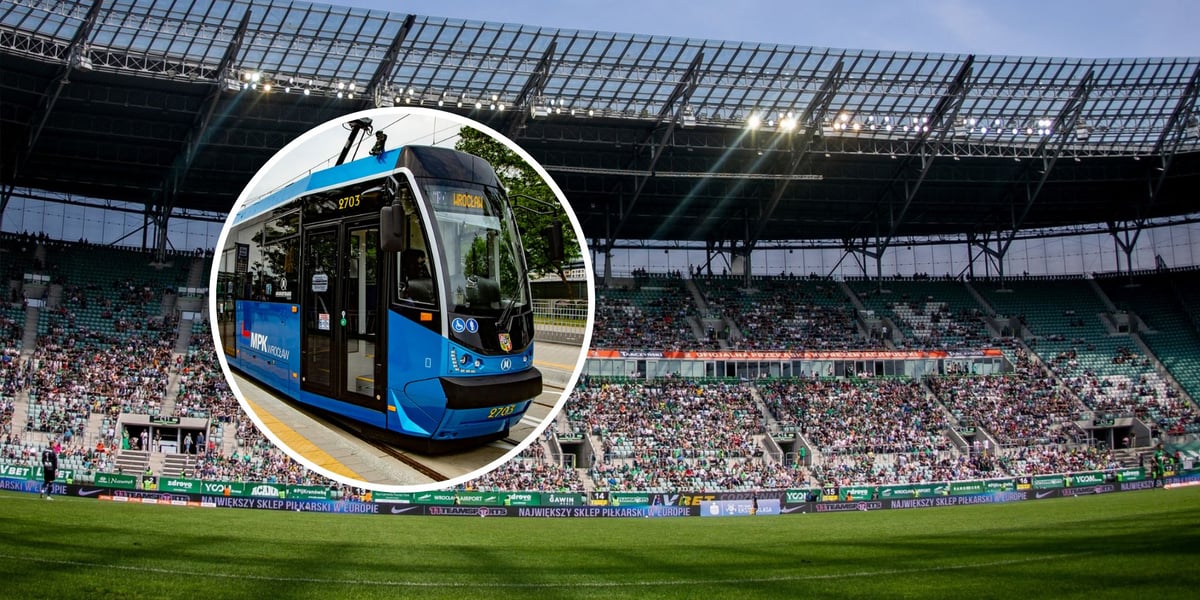 Śląsk Wrocław vs Chrobry Głogów - tramwajem na mecz i z powrotem