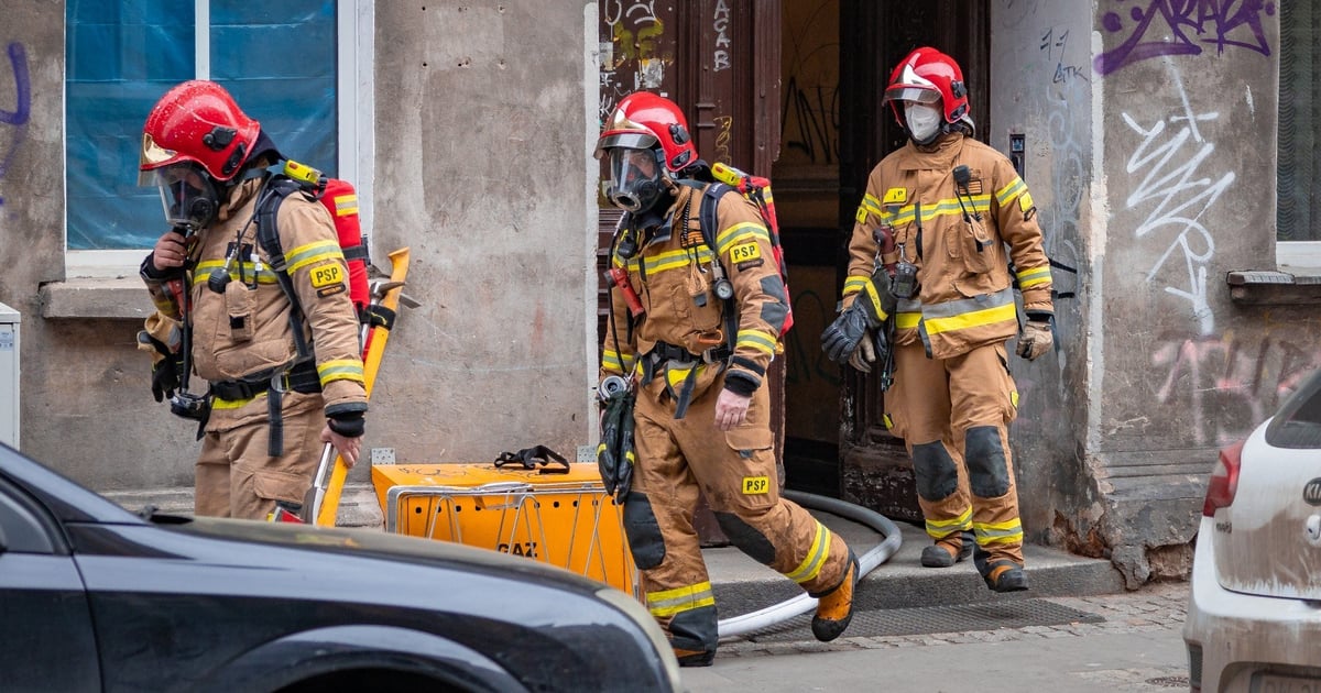 Duża akcja straży pożarnej. Na szczęście to tylko zadymienie