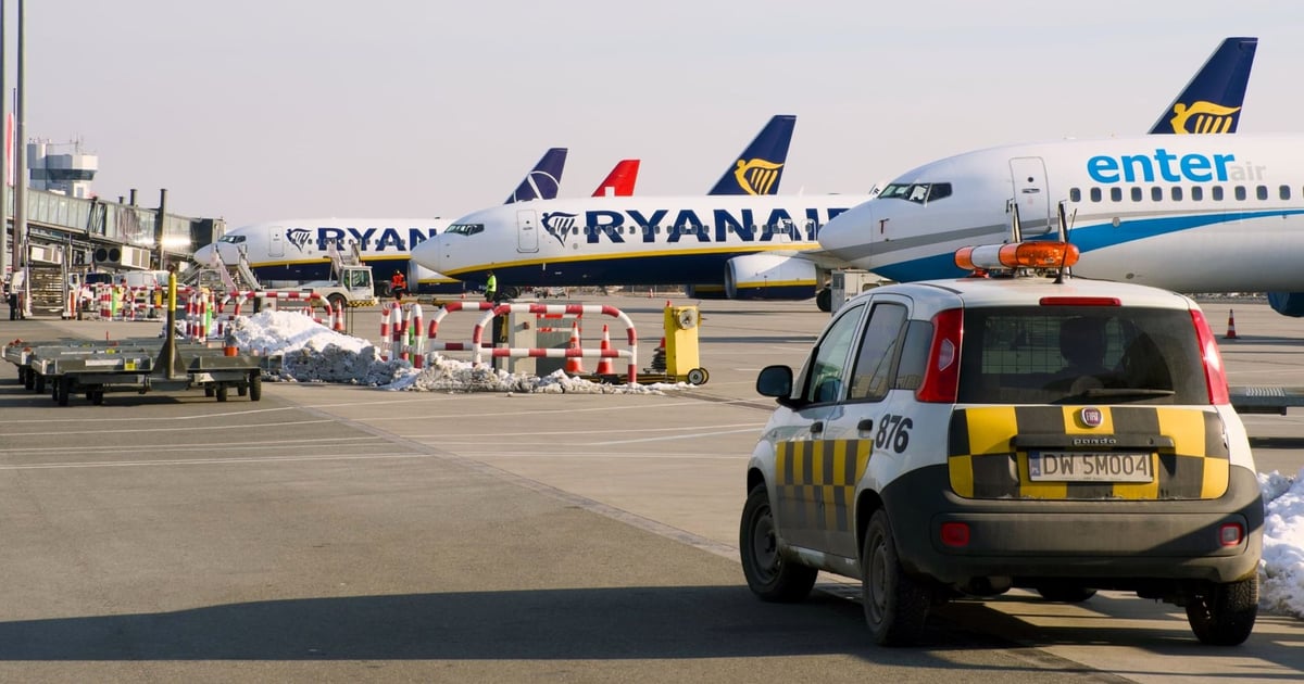 Takiego lutego nigdy nie było. Rekord na wrocławskim lotnisku