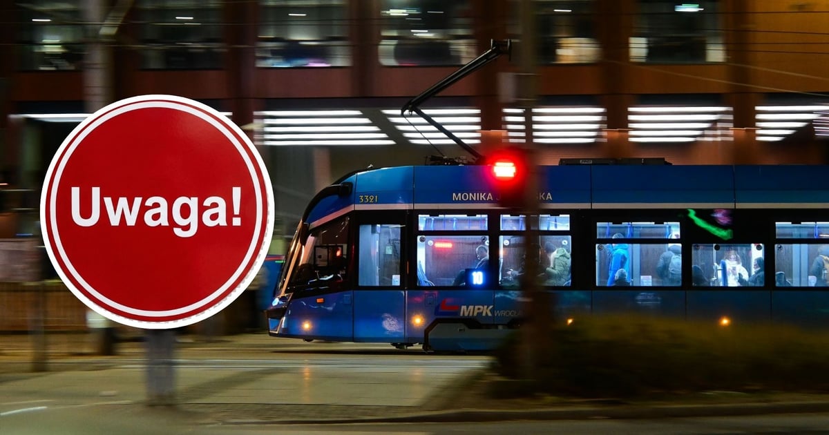 Uwaga! Tramwaje nr 14 i 16 nie będą kursować wieczorem do Osobowic