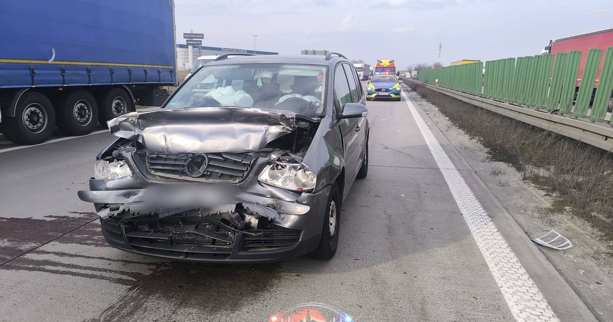 Kolizja na A4 pod Wrocławiem. Są utrudnienia w ruchu