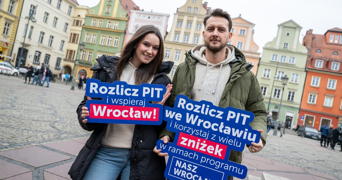 Twój PIT ma moc! Rozlicz podatek i zainwestuj we Wrocław