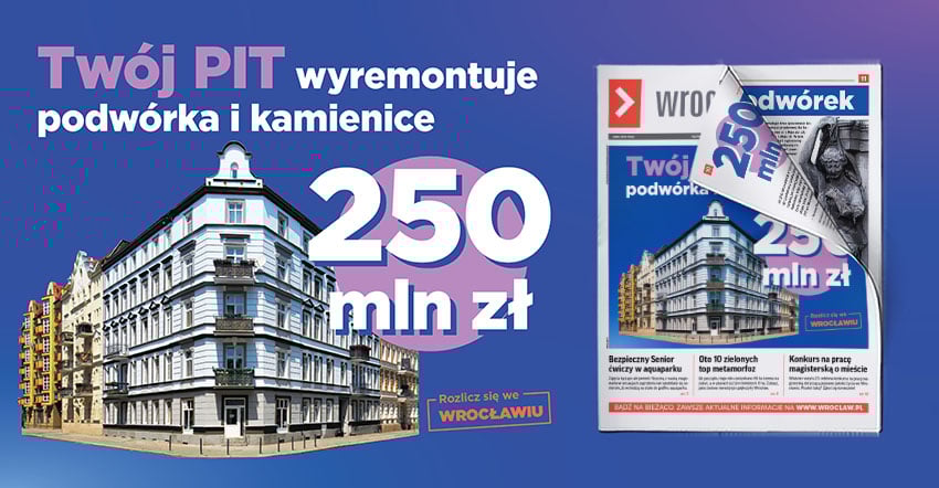 Twój PIT wyremontuje podwórka i kamienice [NOWY BIULETYN]