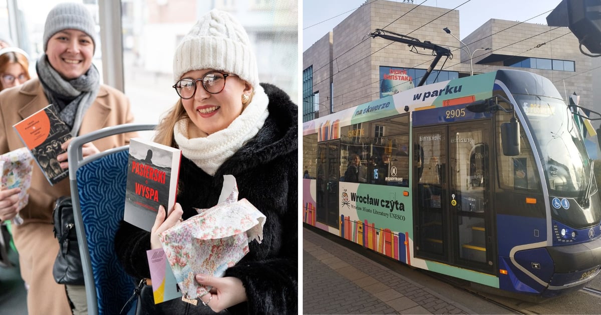 Wsiadajcie w niedzielę 15 marca do tramwaju. Dostaniecie książki za darmo!
